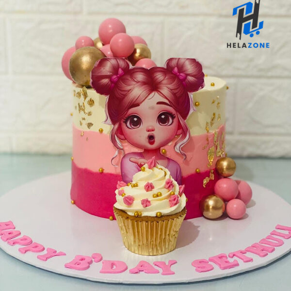 Girl Birthday Cake